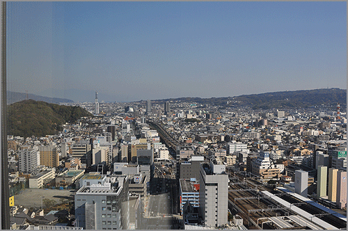 葵タワーからの眺め