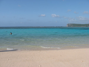 グアムの海