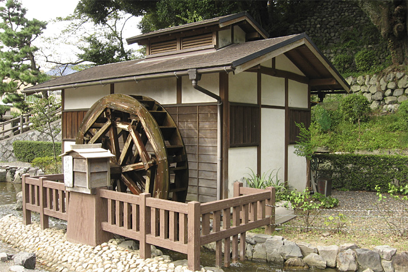 清水公園の水車