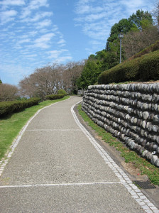静岡県立美術館の上から