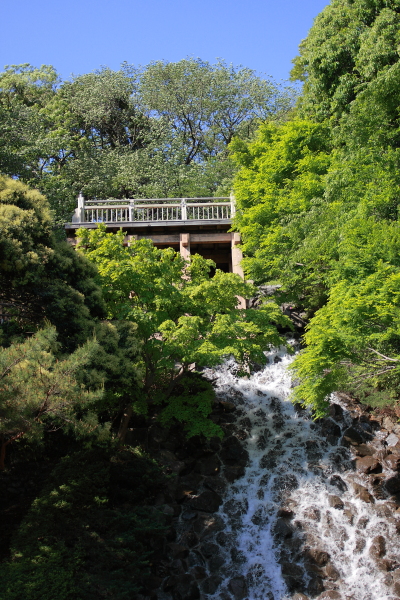 清水公園の滝